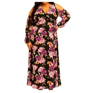 Torrid gorgeous full-length floral dress